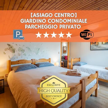 Centro Mansarda Con Balcone E Giardino * Asiago