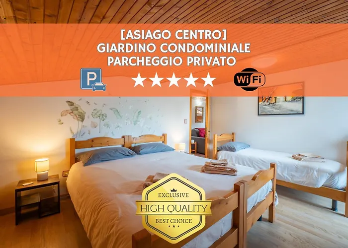 Centro Mansarda Con Balcone E Giardino * Asiago